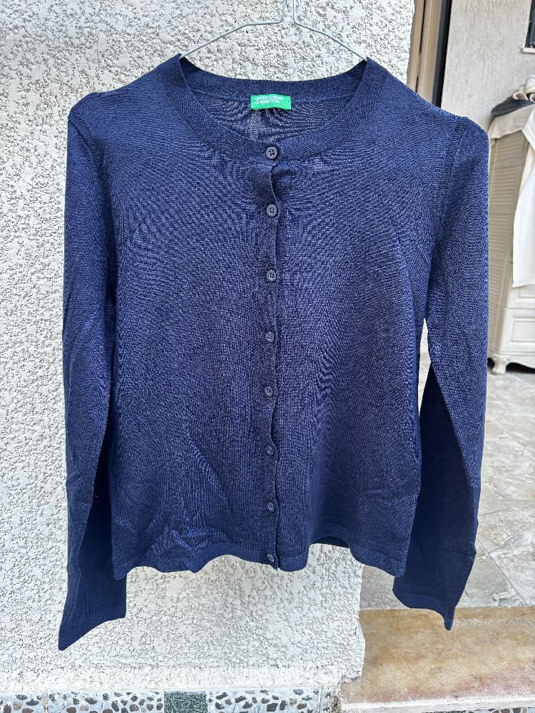 pull bleu marine 