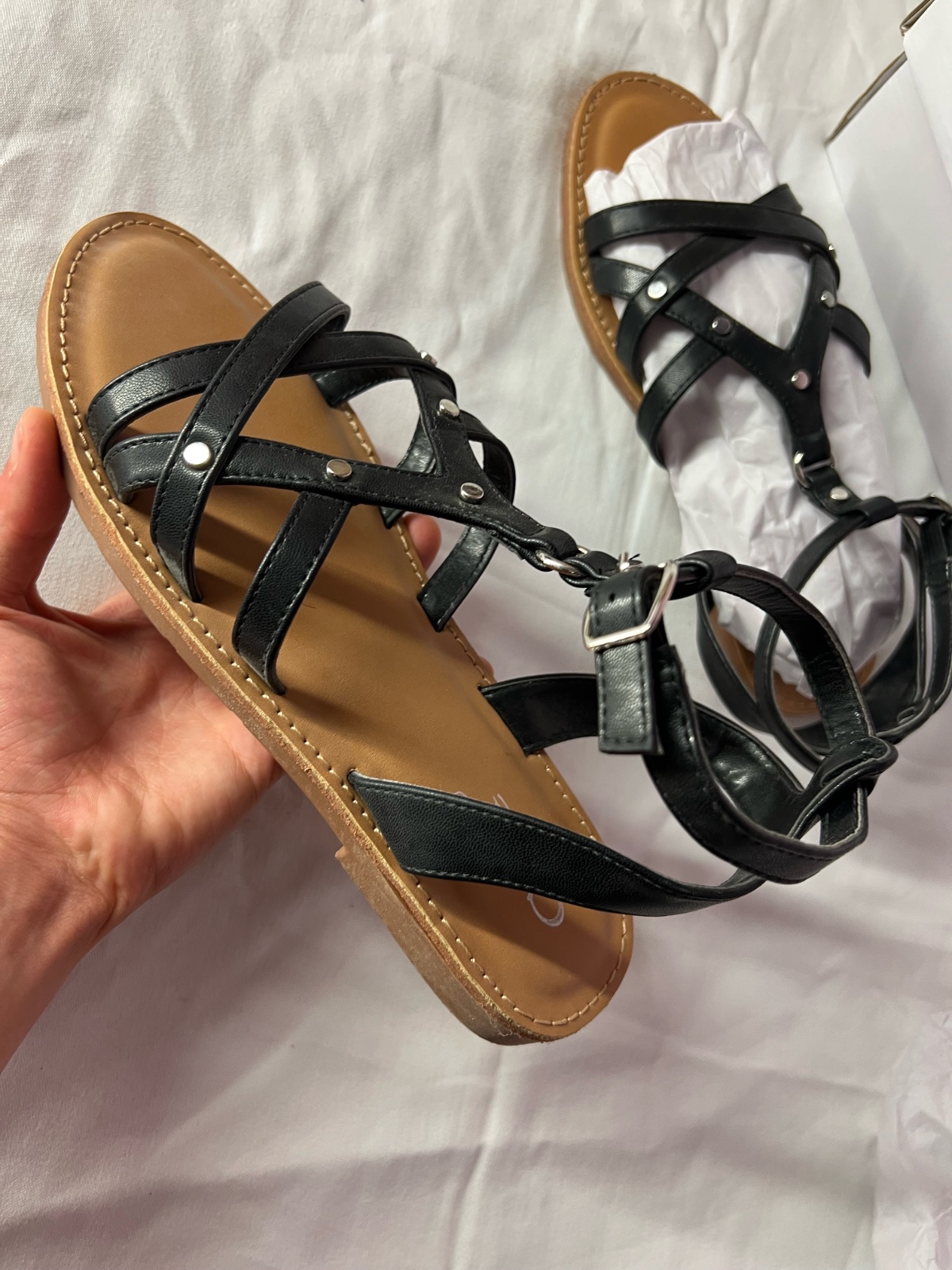 Sandales noires pointure 39
