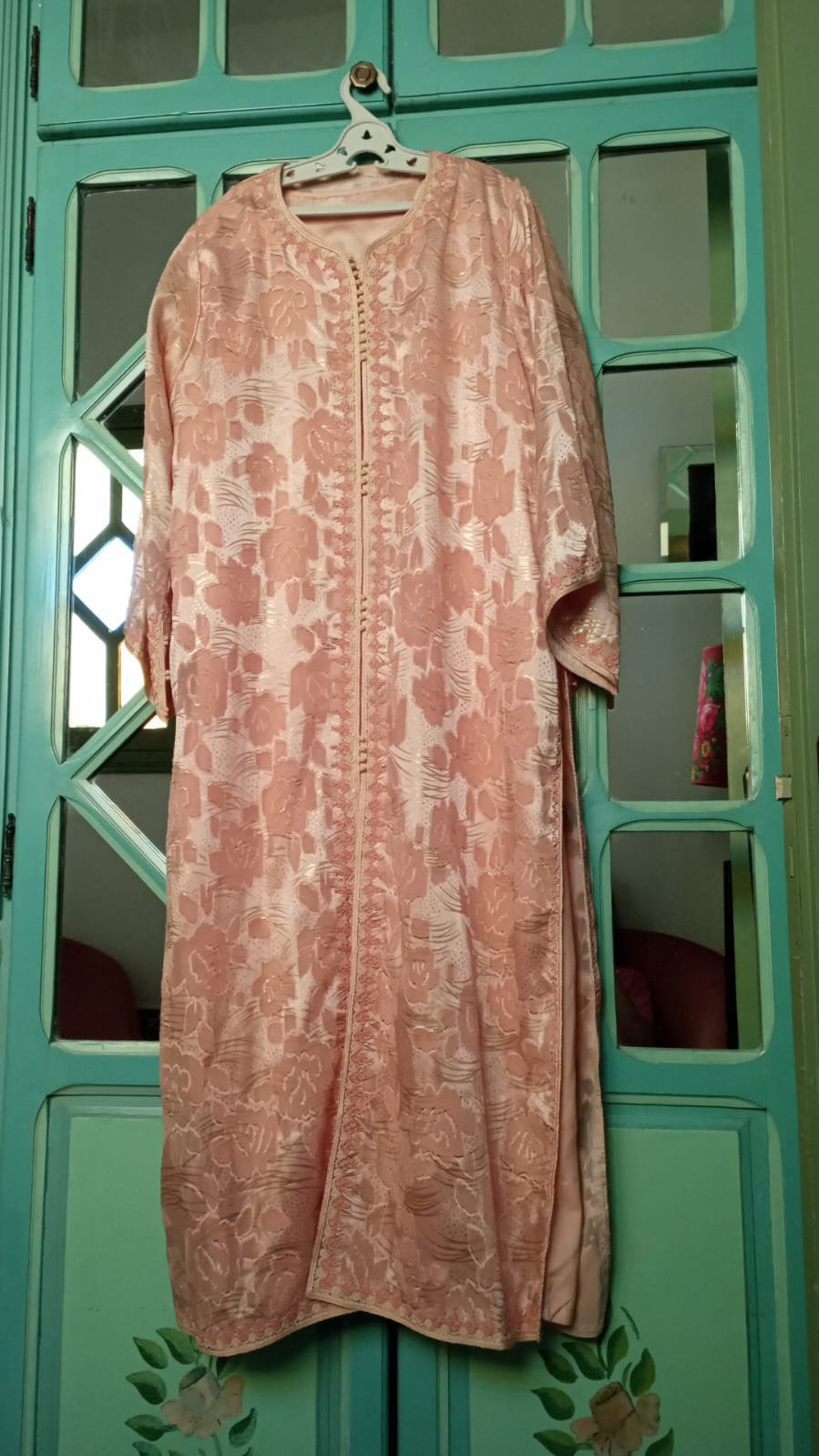 Caftan broderie marocaine hand made