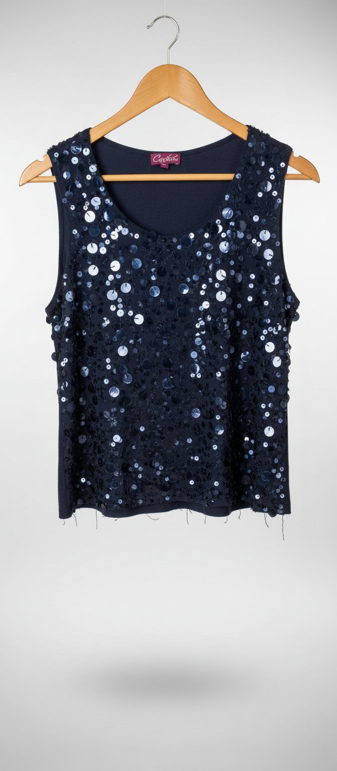 Top avec paillettes 