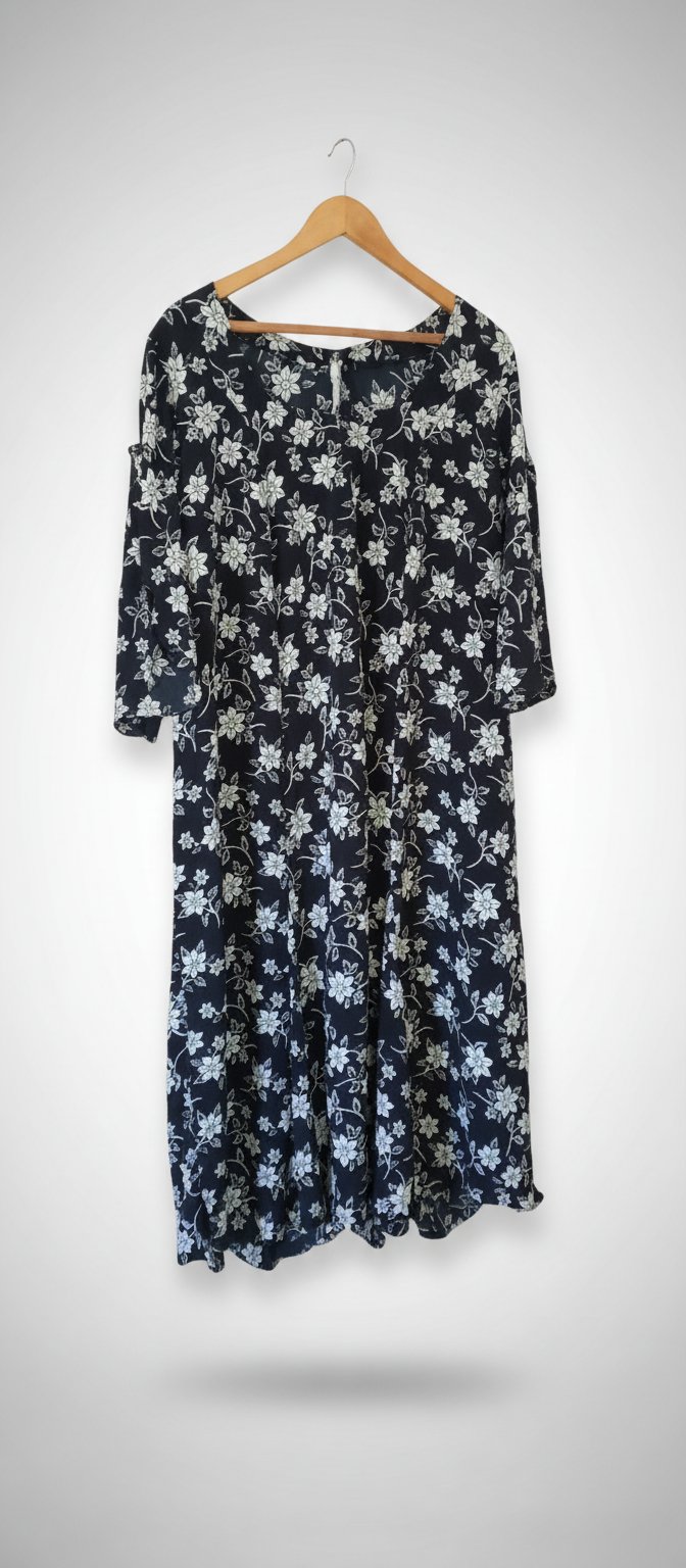 Robe d été ample et fluide
