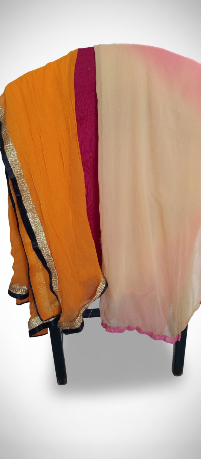 Lot de trois cache maillot tissu fluide