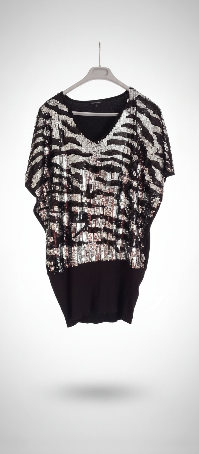 Pull avec paillettes 