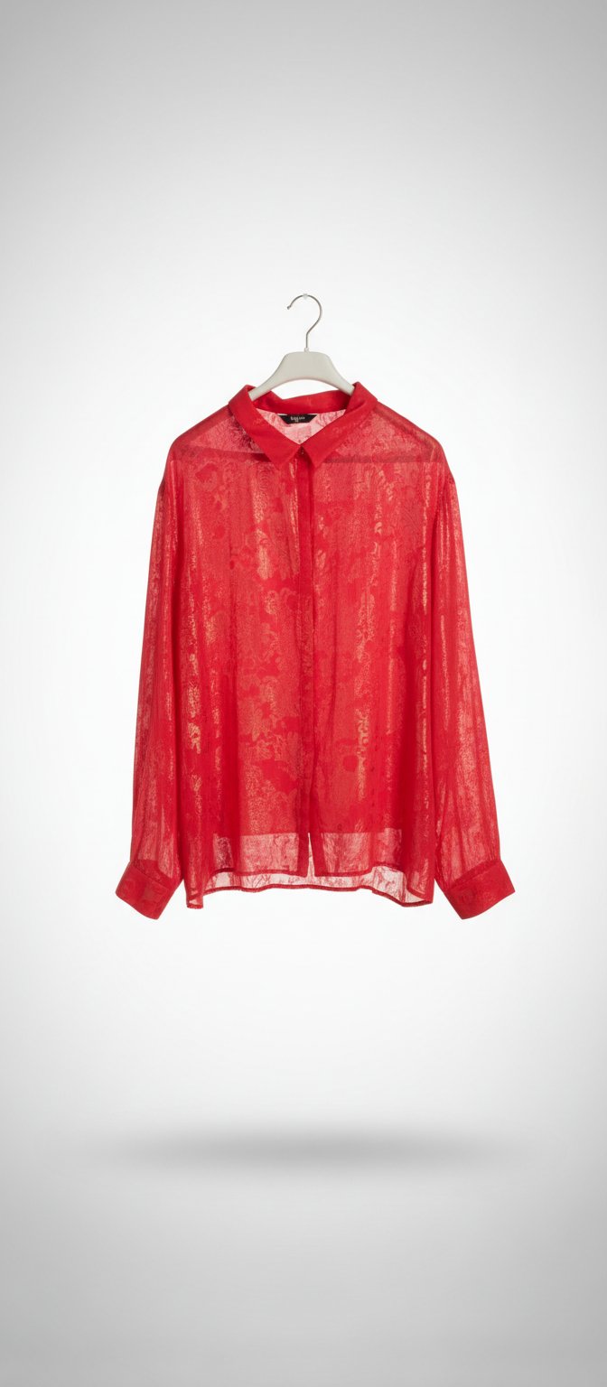 Chemise splash en mousseline