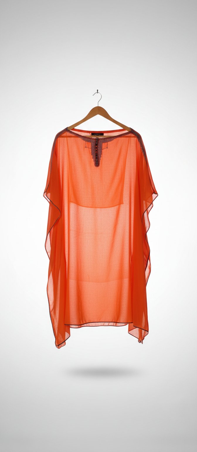 Robe papillon broderie Marocaine hand made
