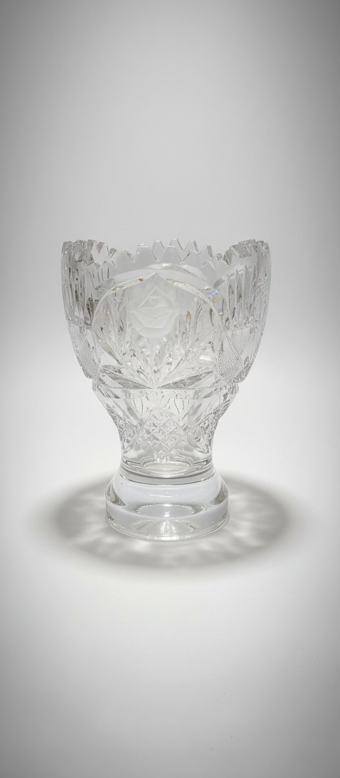 Vase en cristal 