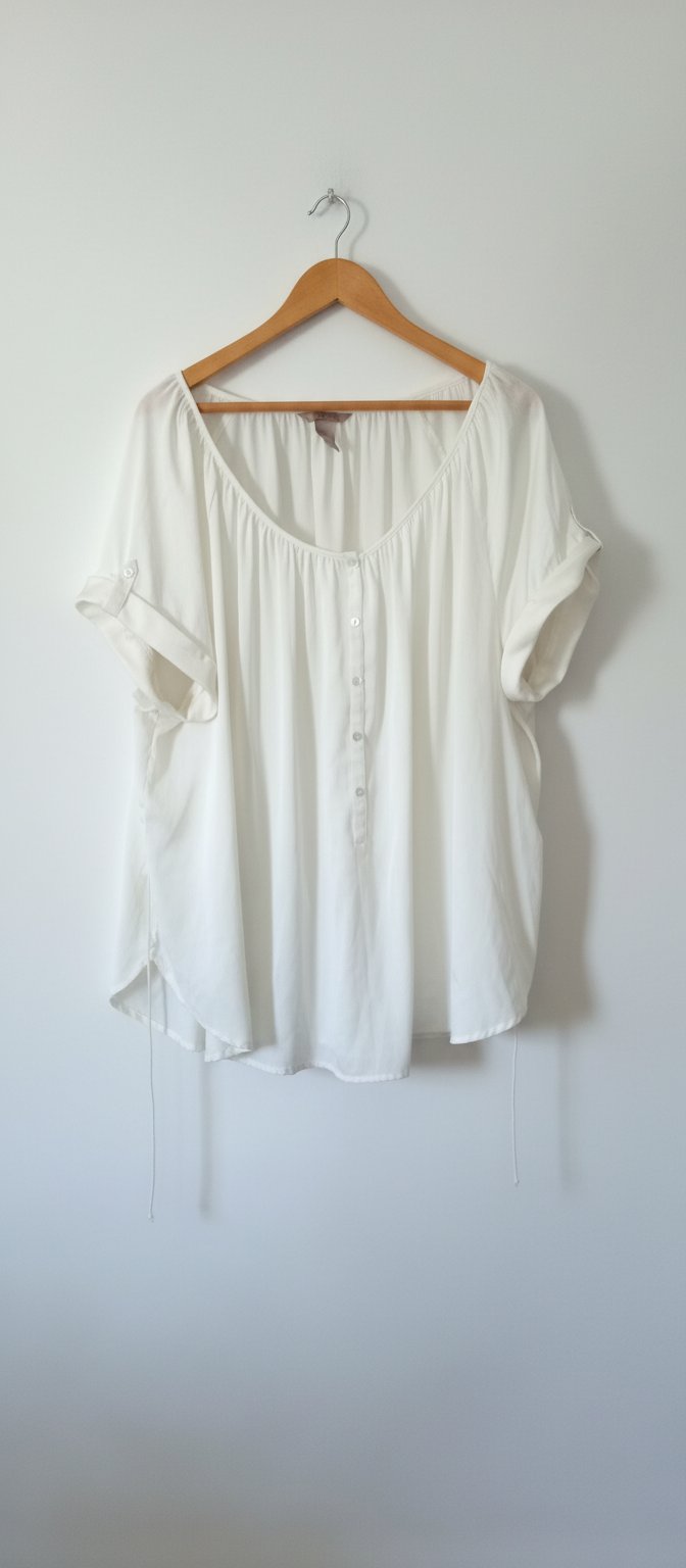 Chemise en satin de soie 