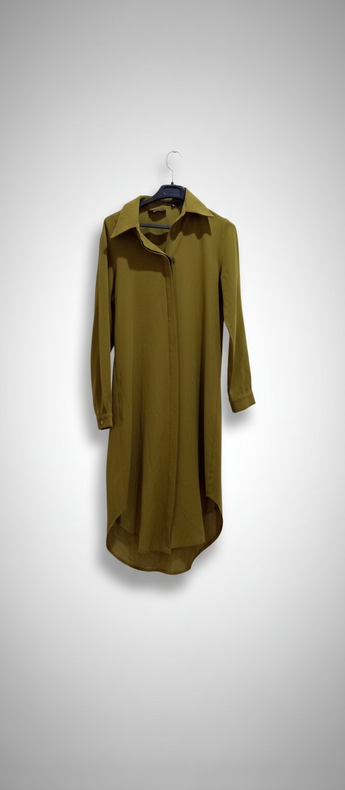 Chemise longue pour femme voilee