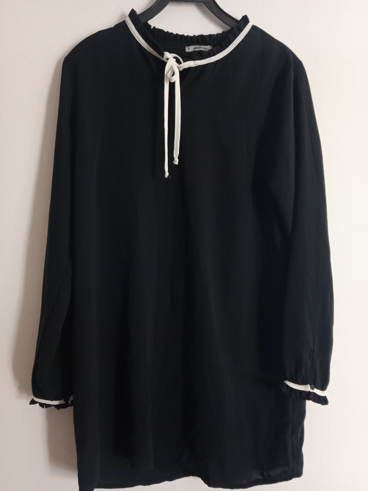 Chemise tunique noire 