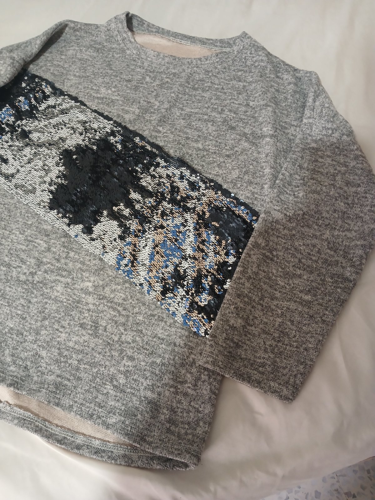 Pull gris 