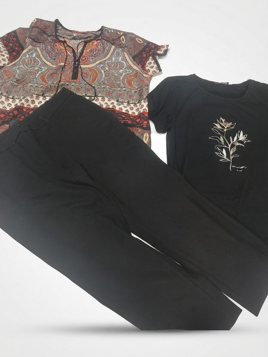 Pantalon pull et chemise a 10dt