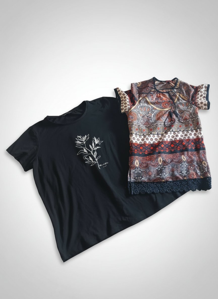 Pull LC wakiki et chemise