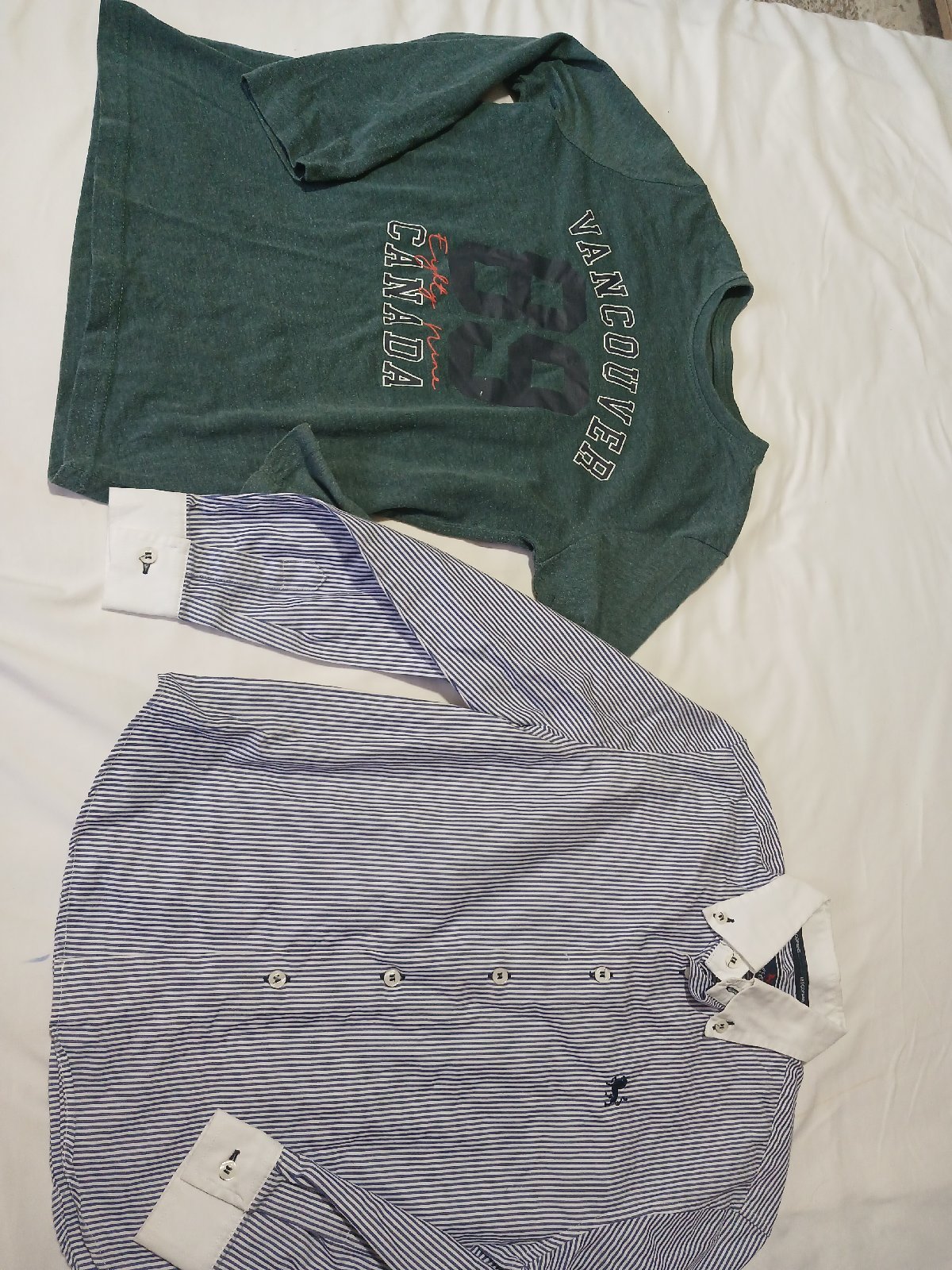 Chemise et pull garcon