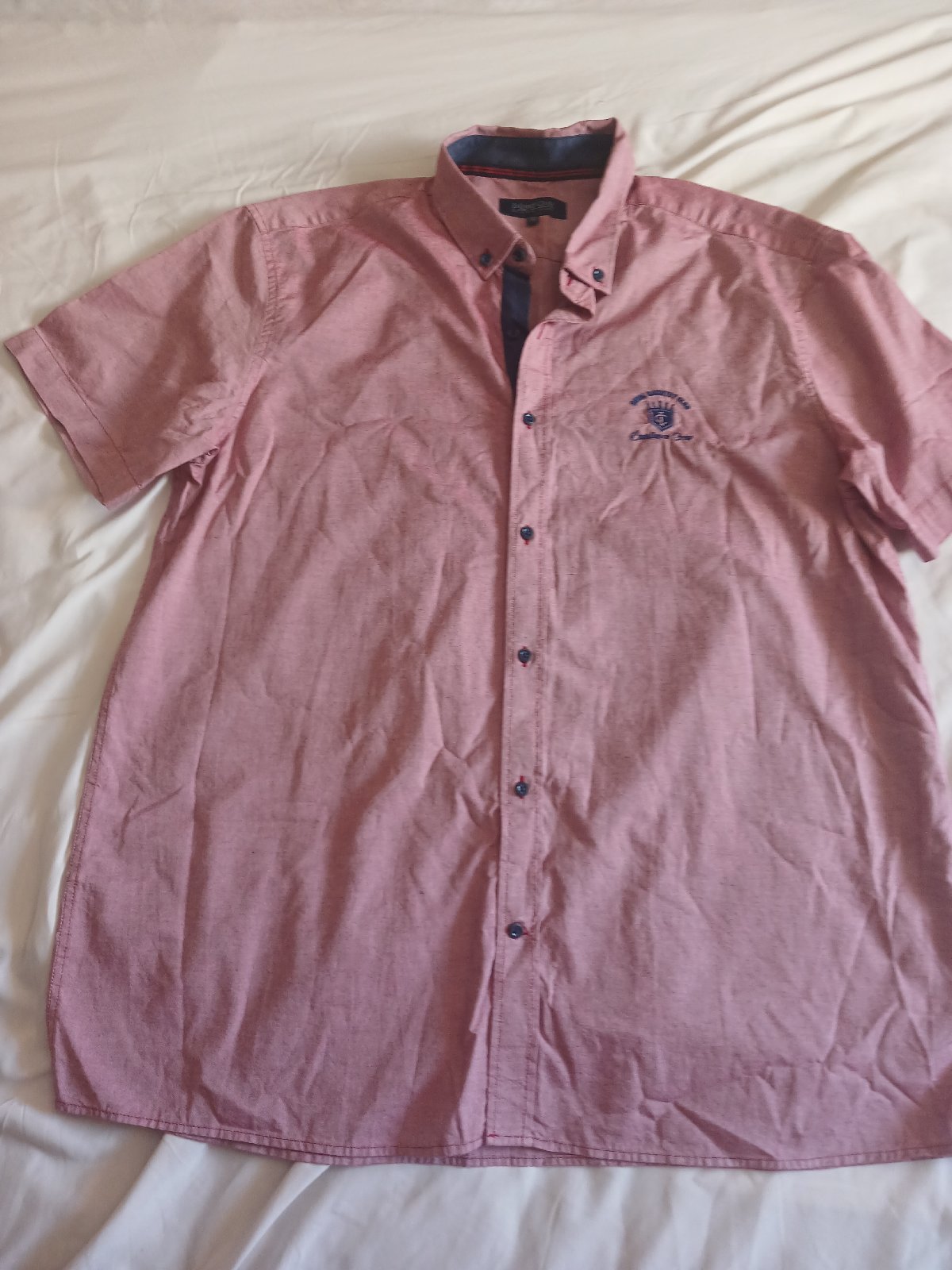 Chemise rose homme