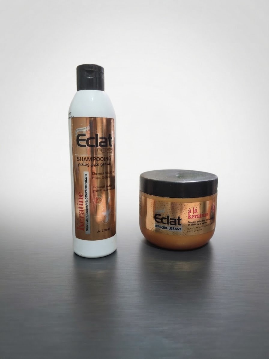 Champooing lissant 0% silicone et paraben avec son masque