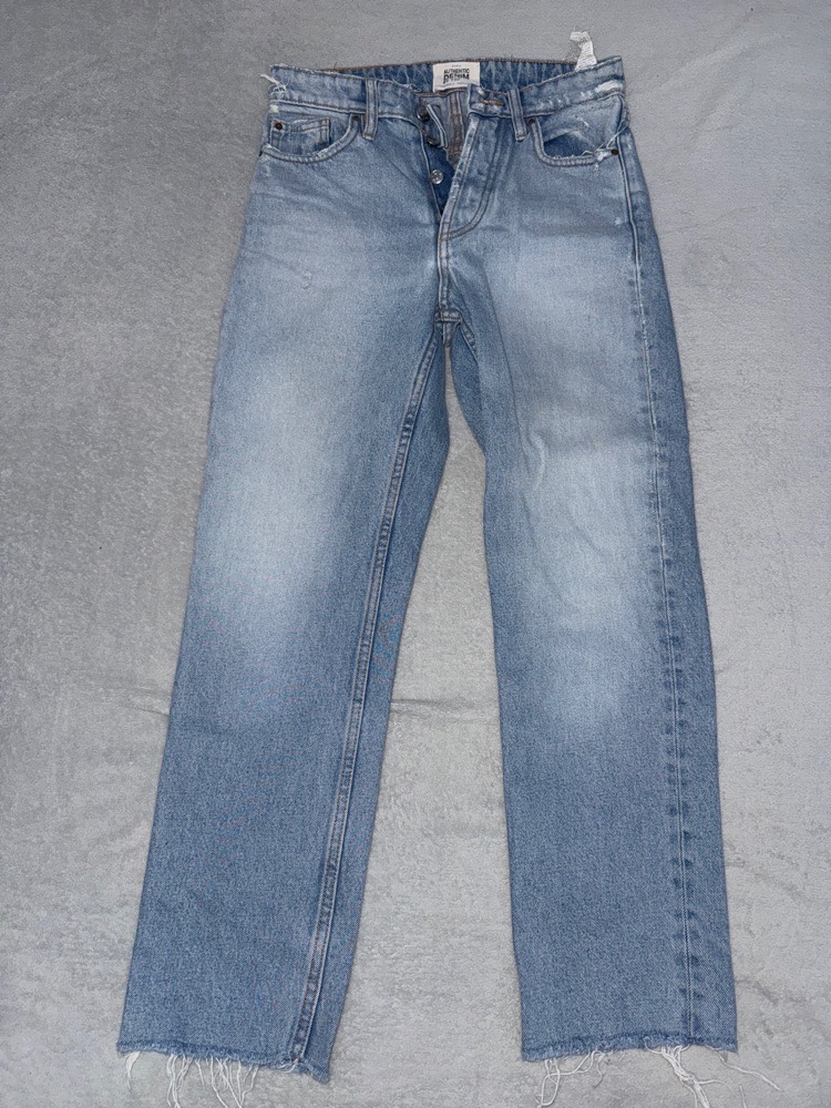 jeans zara taille haute