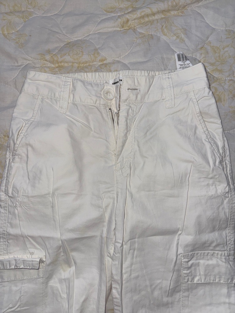 pantalon blanc sayefi
