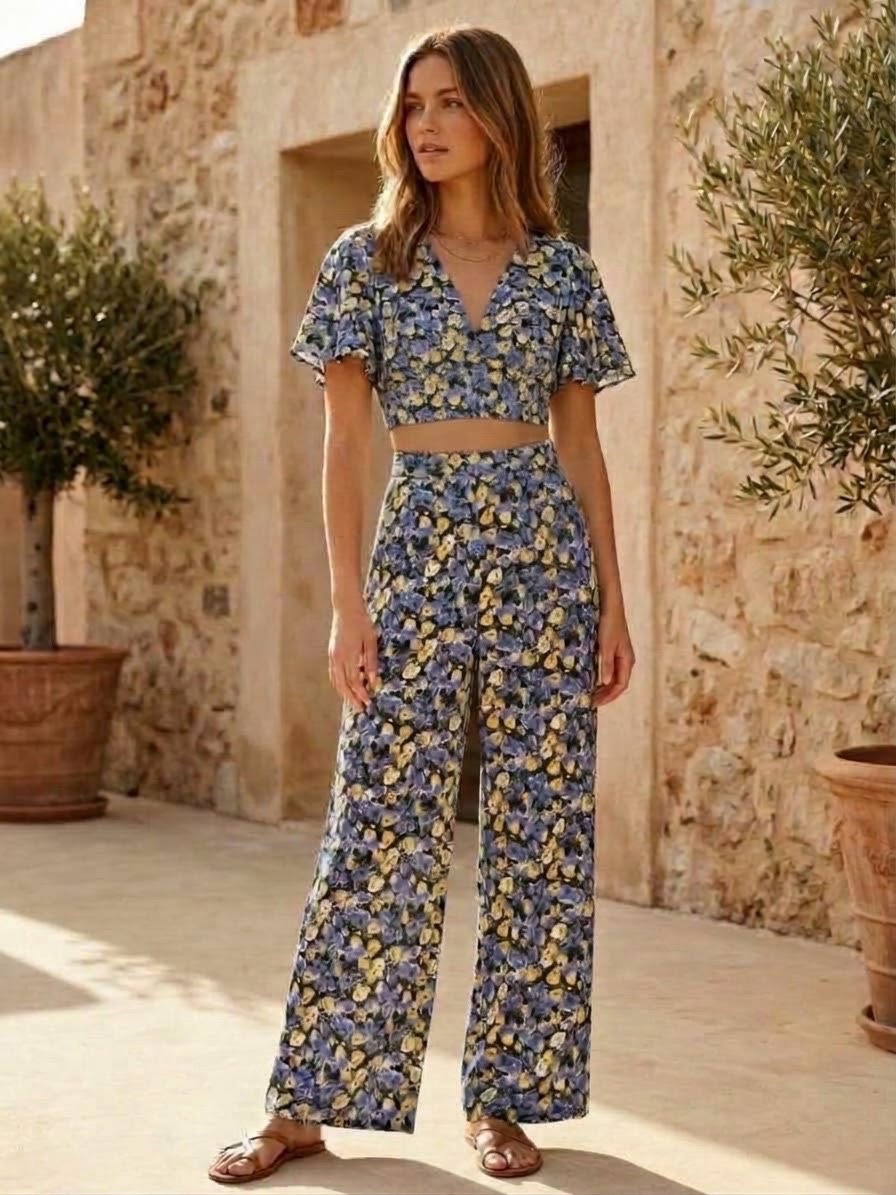 Ensemble fleuri