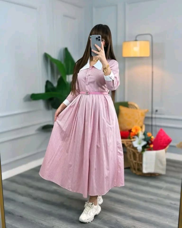 Robe rose taille 40