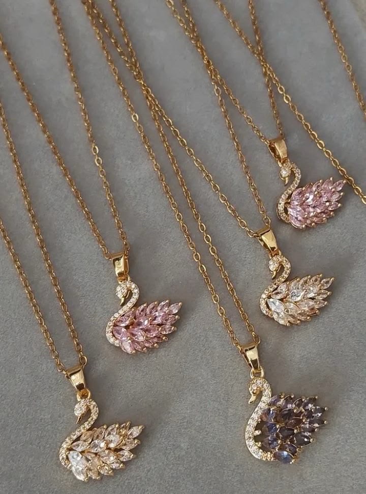 Swan necklace