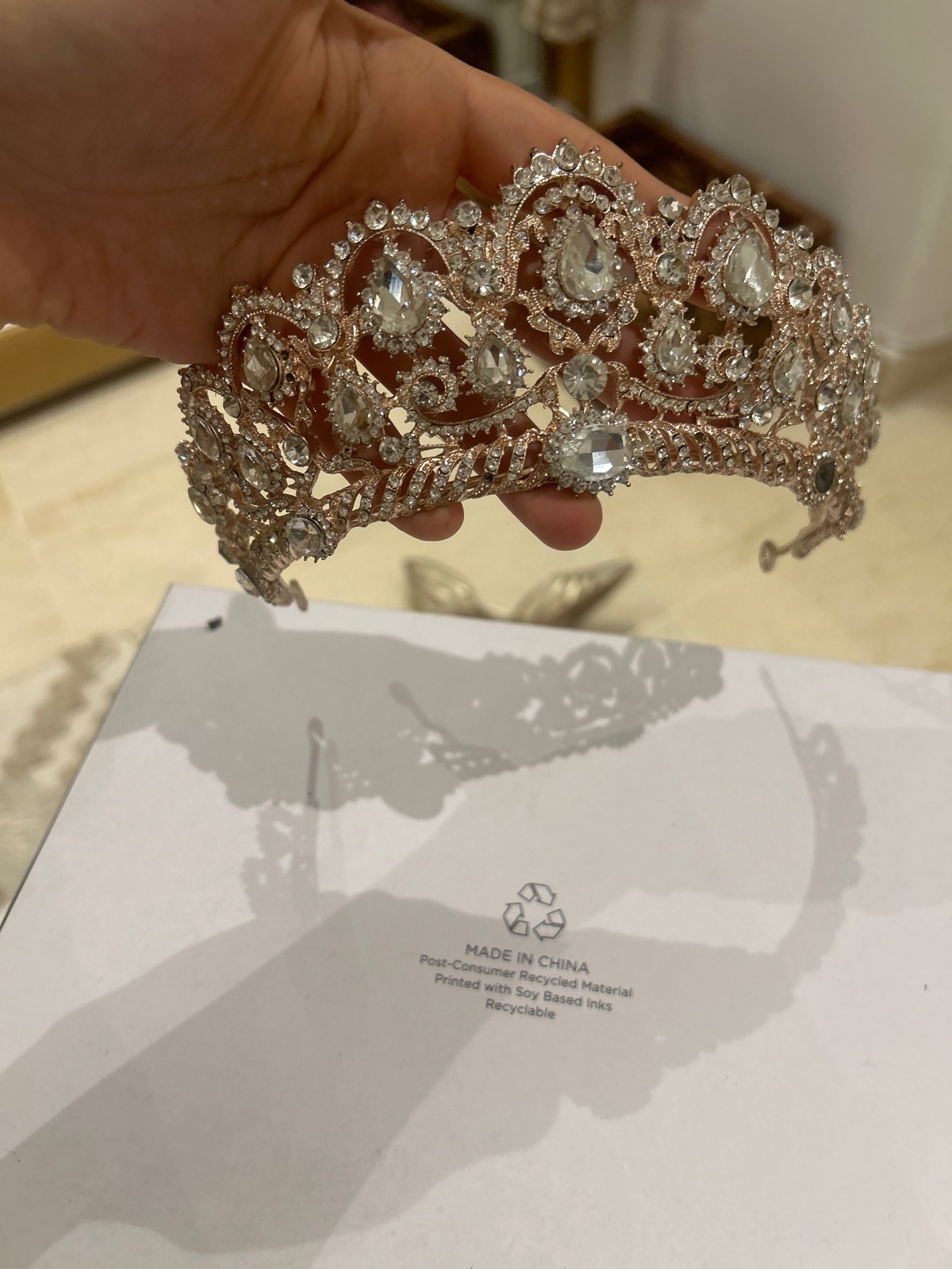 Diademe de mariage 