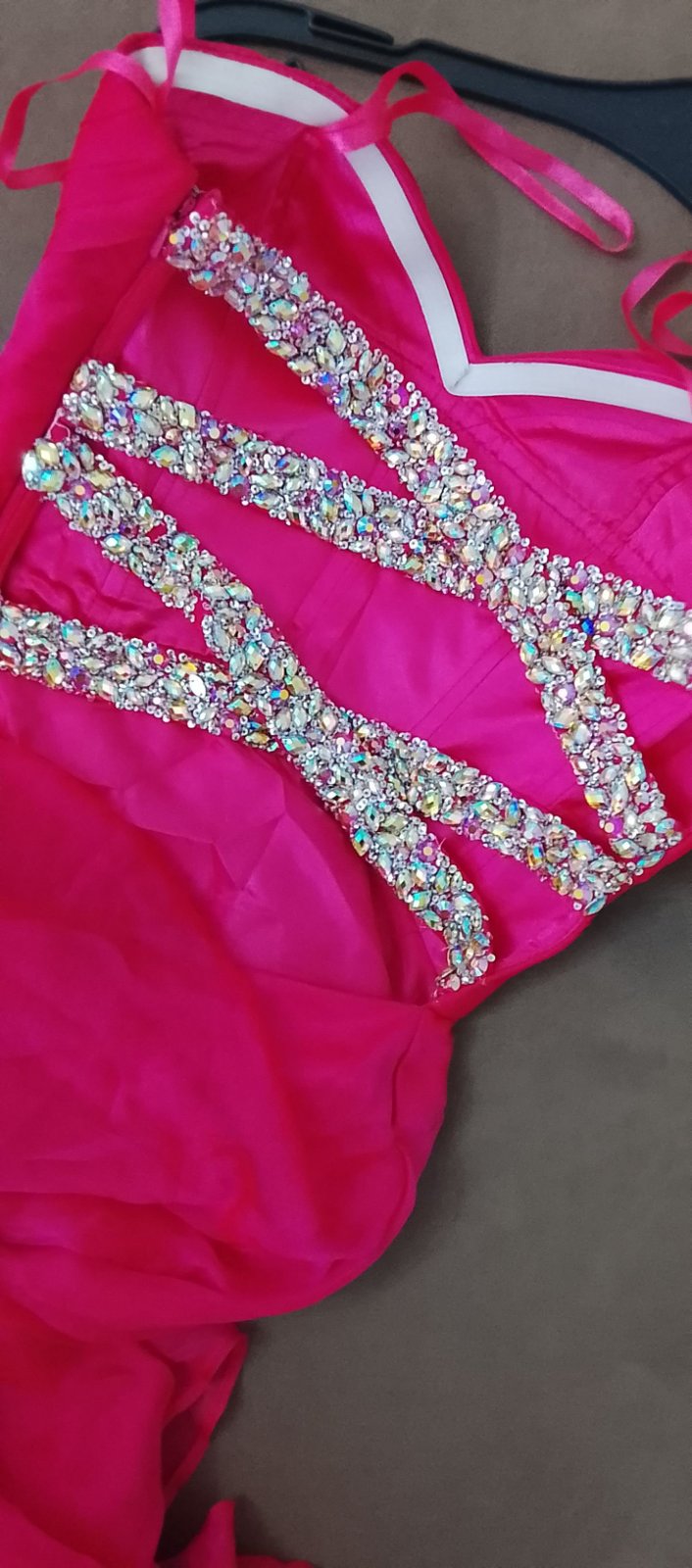 Robe rose fushia 