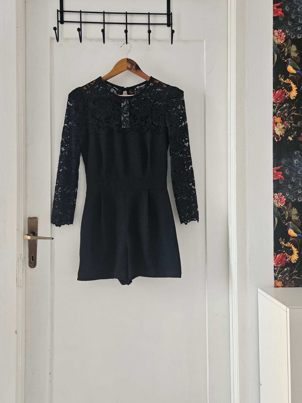 Combishort dentelle noire M