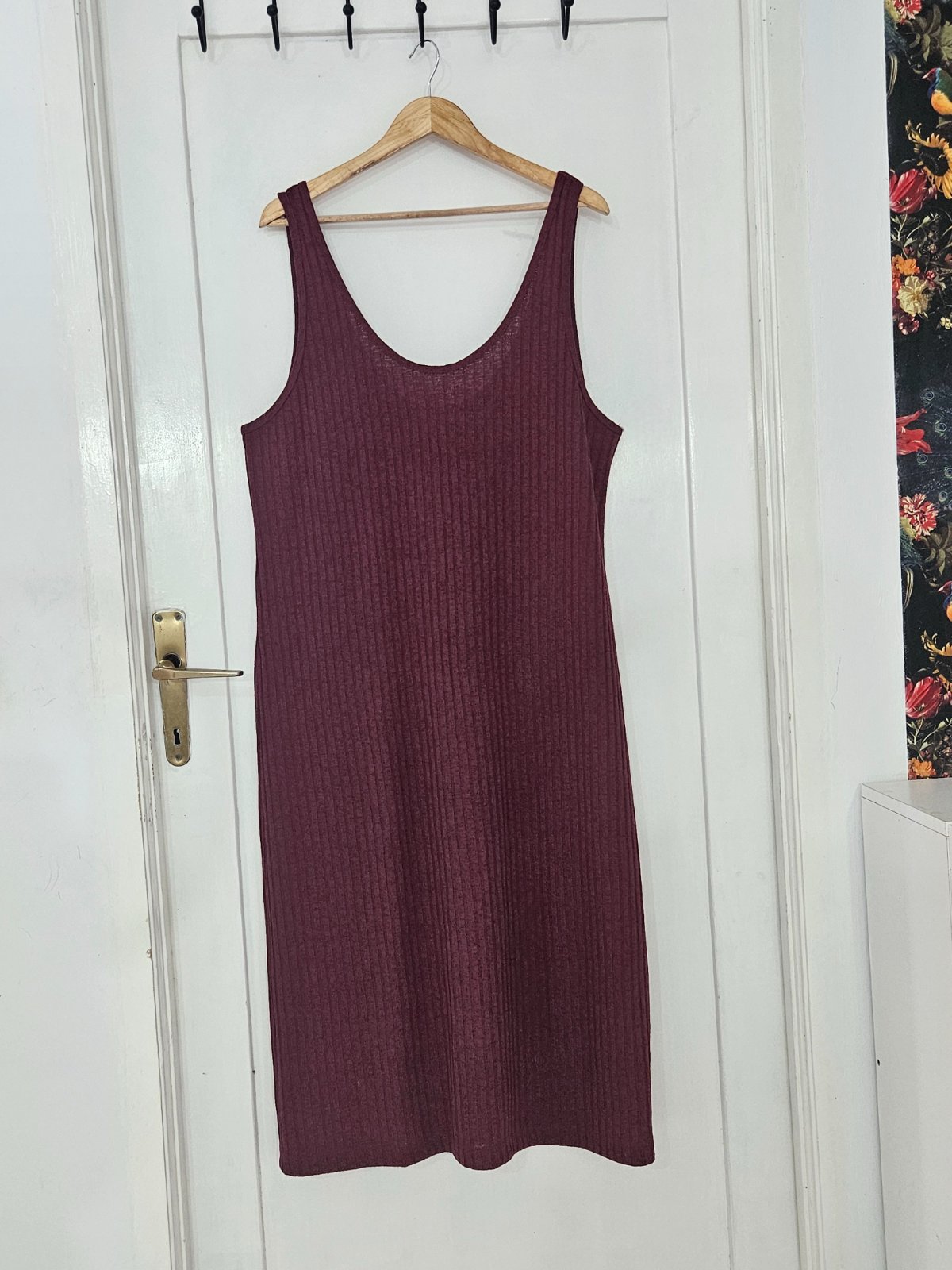 Robe bordeaux de chez H&M taille XL 