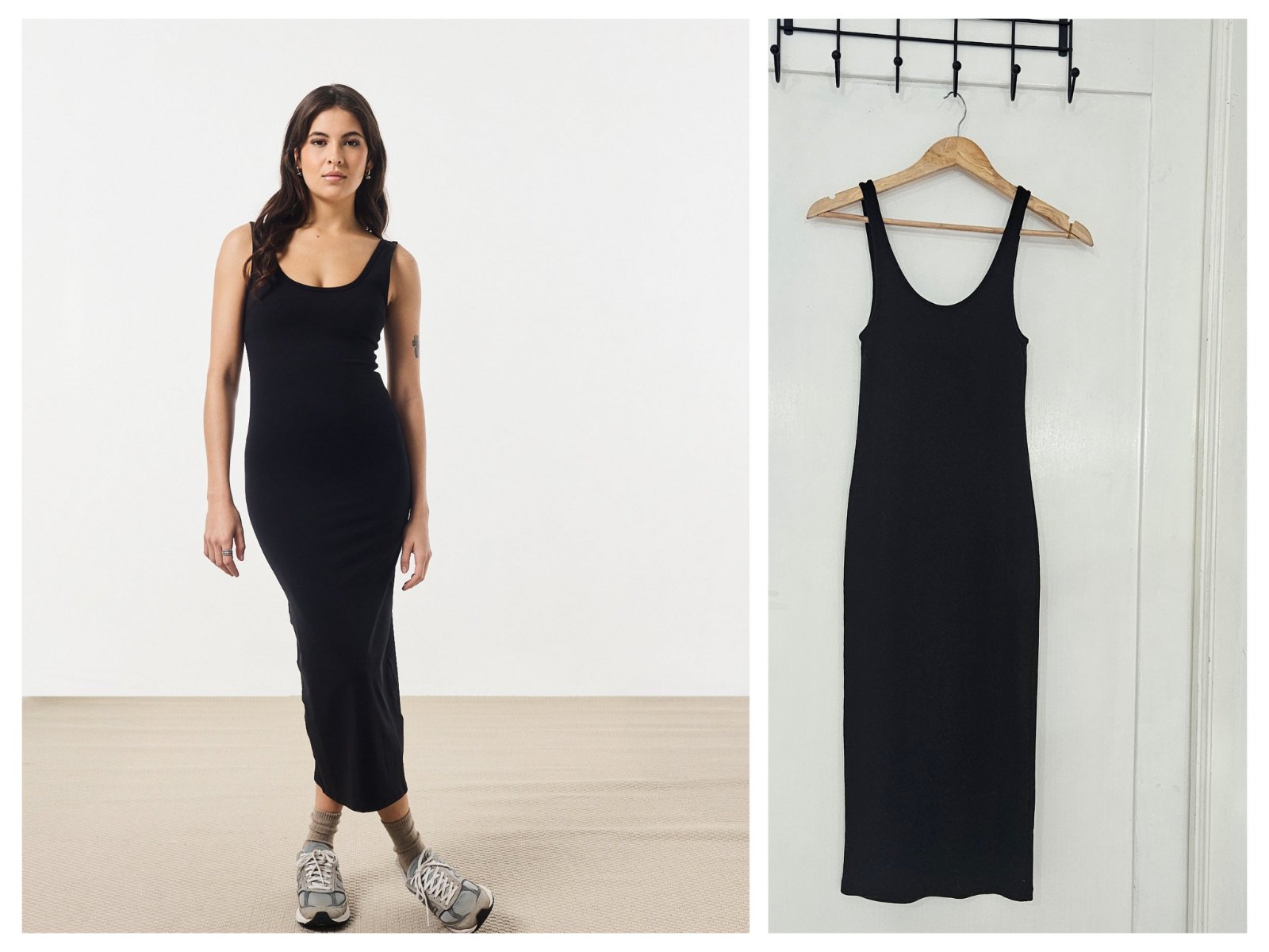 Robe noire taille S
