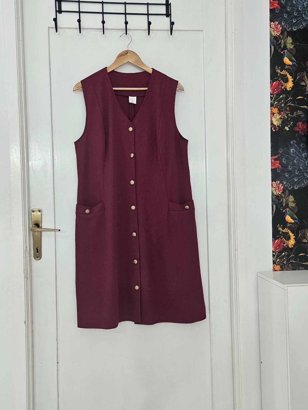 Robe bordeau taille 42