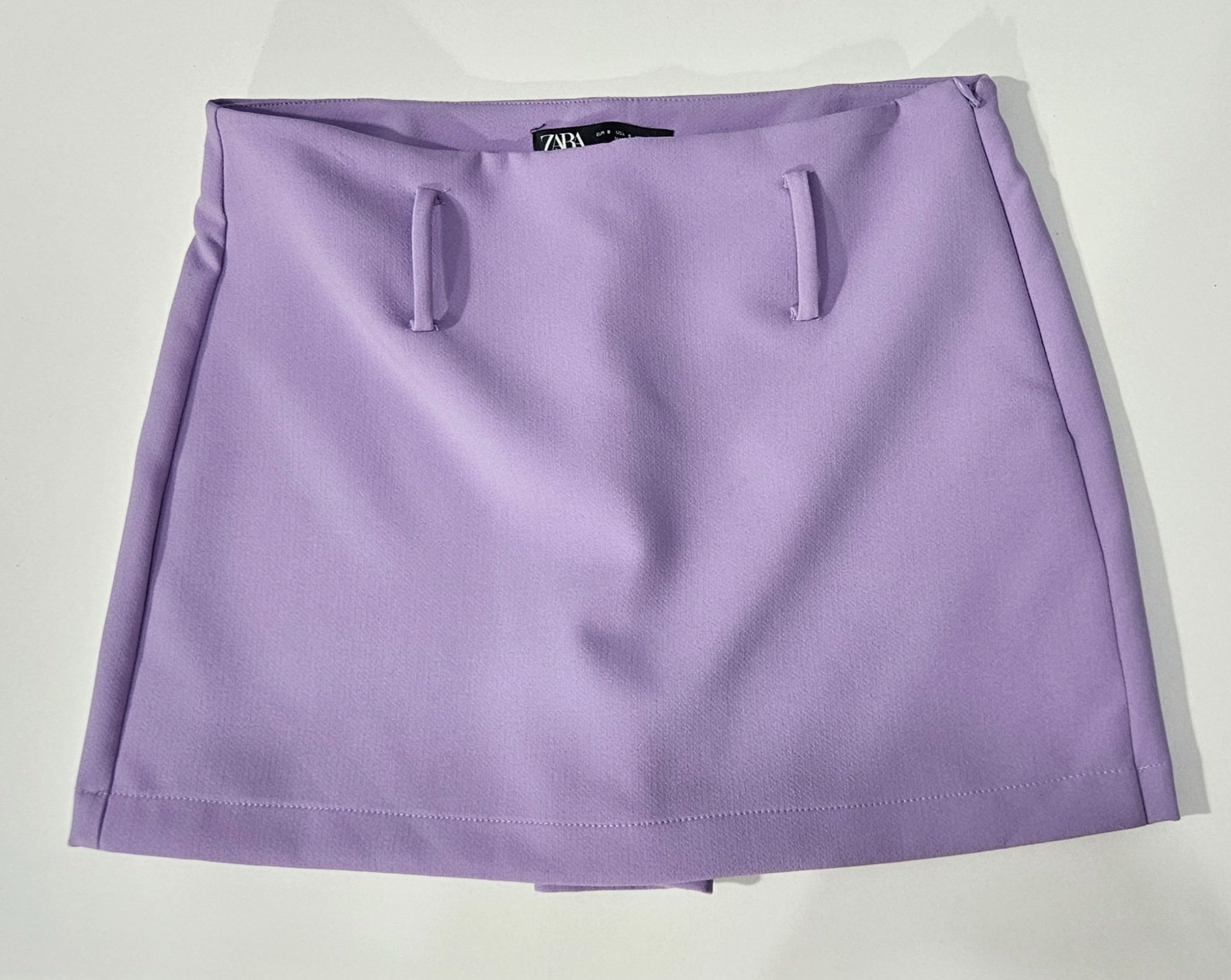 Jupe-short lilas zara taille S