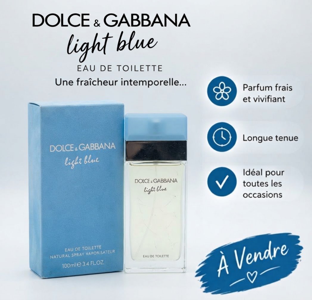 Parfum DOLCE&GABBANA light blue 100ml