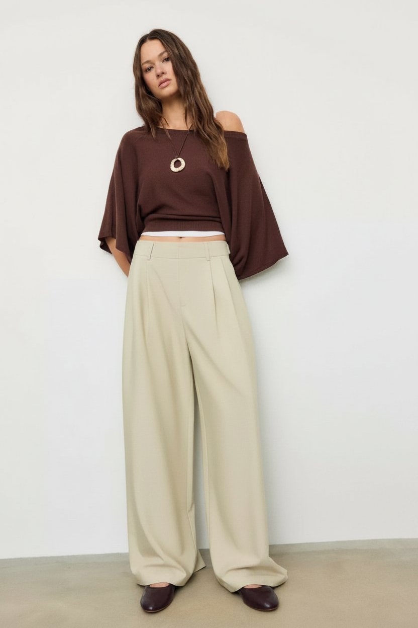 Pantalon beige 
