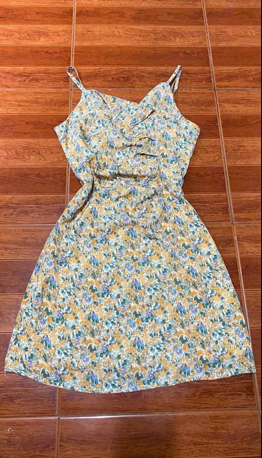 Mini robe fleurie