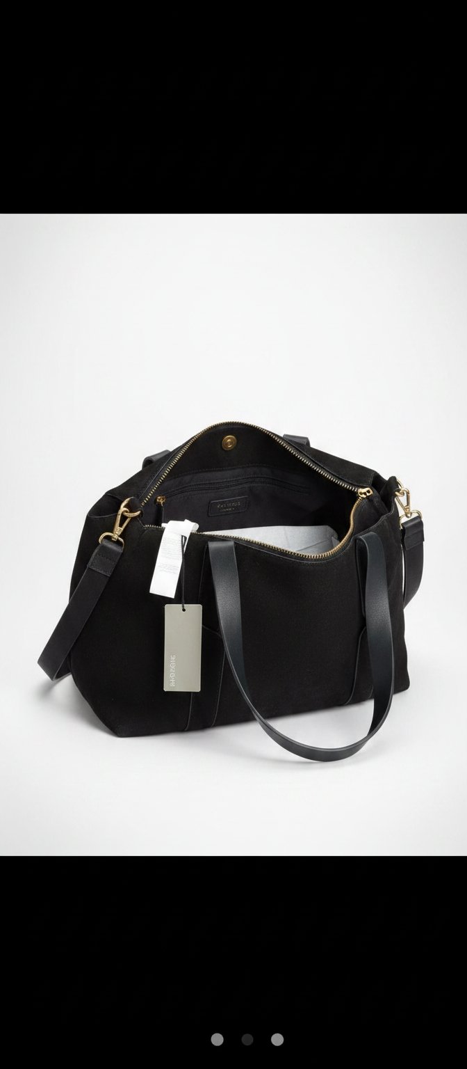 Sac à main neuf de la marque parfois daim noir 