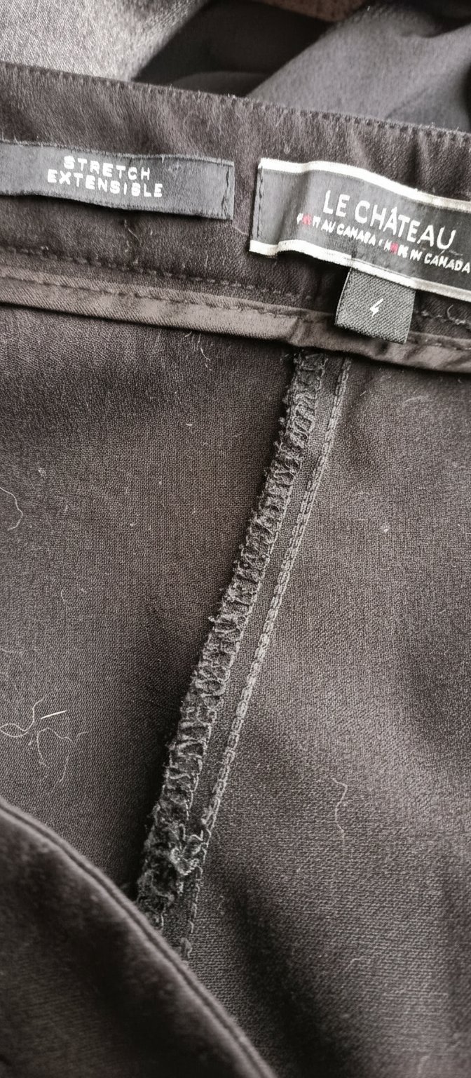 Pantalon ylabbes 38 noir très joli 