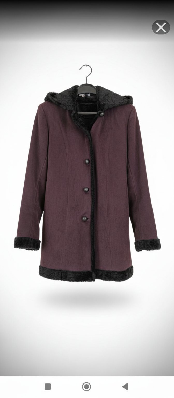 Manteau faux daim ylabbes m/l