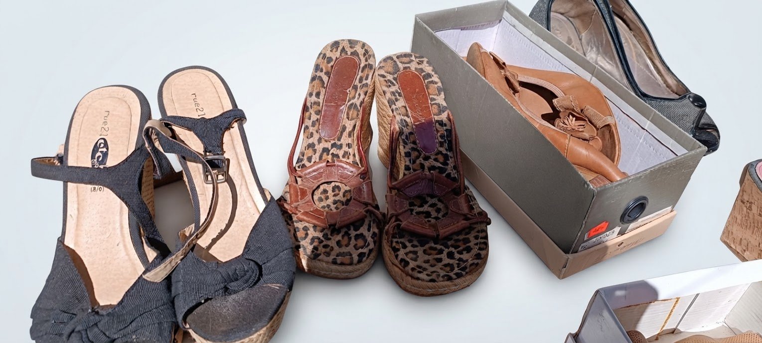 Liquidation je vends un lot de chaussures pointure entre 37et38/39 le tout à 69,900d