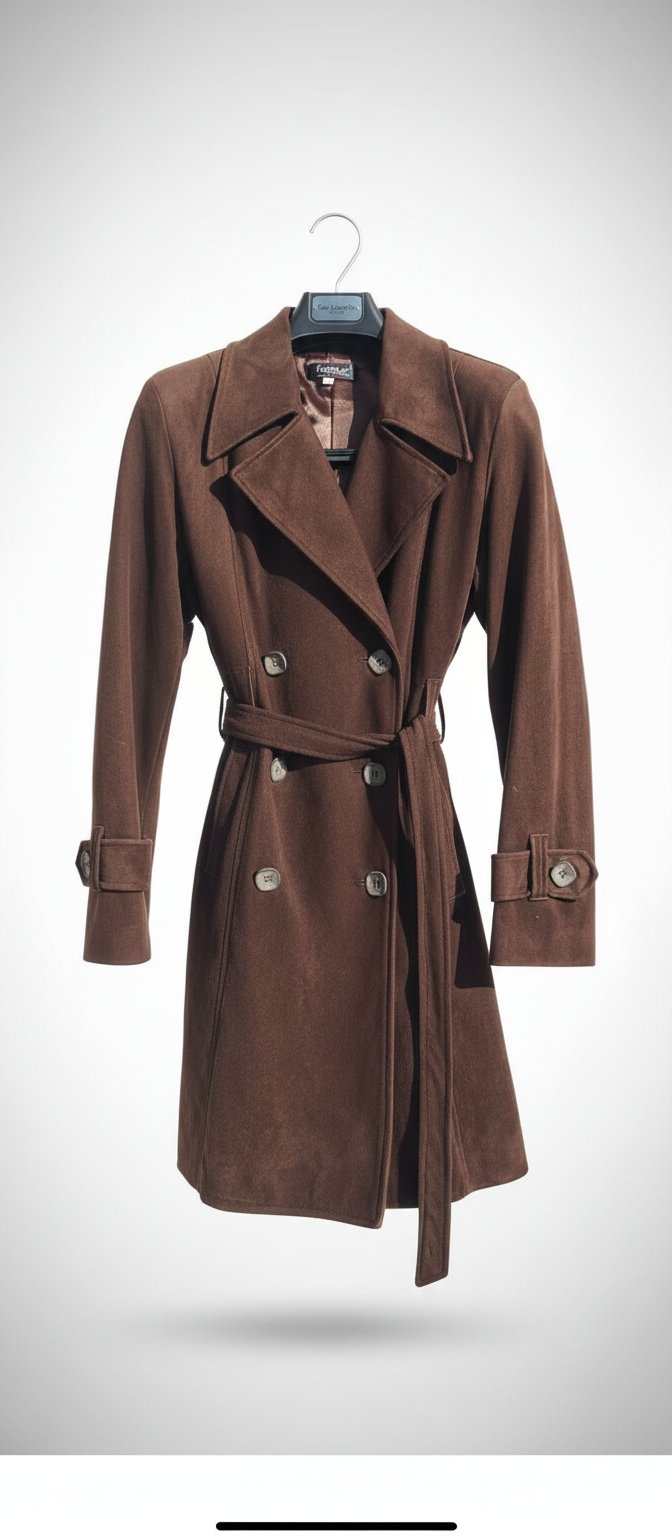 Manteau faux daim