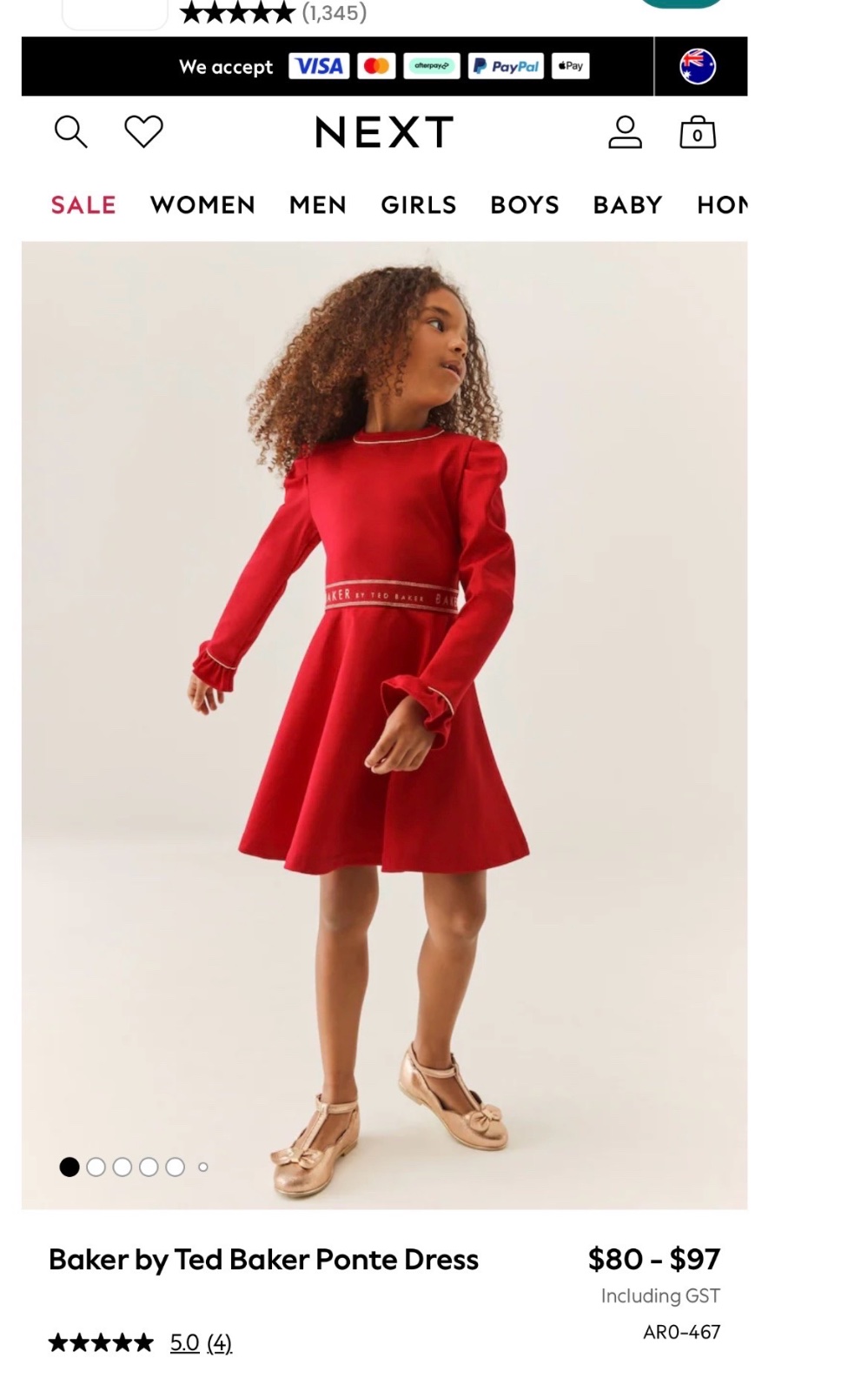 Robe Ted Baker 12/18 mois 