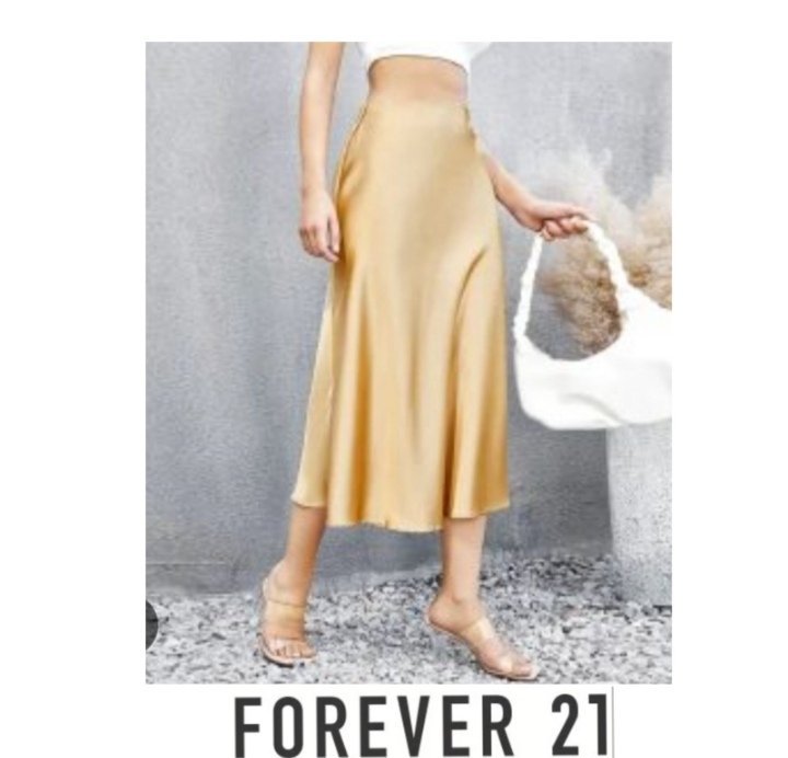 Jupe satin forever 21