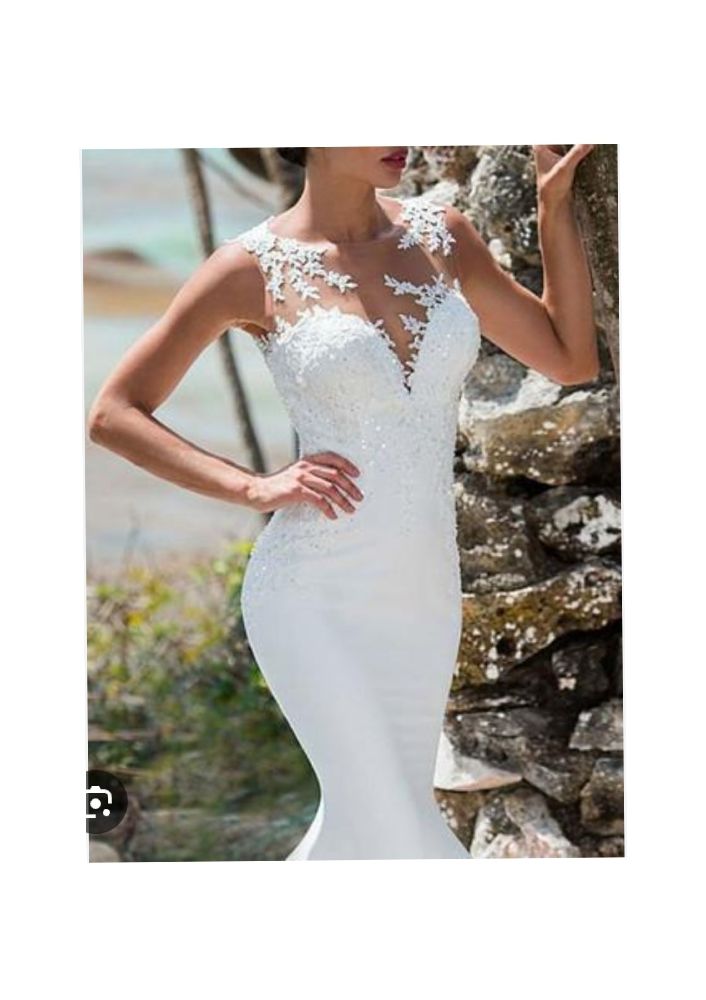 Robe longue blanche 