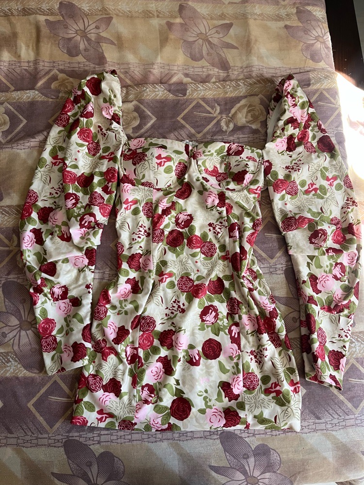 Robe multicolore