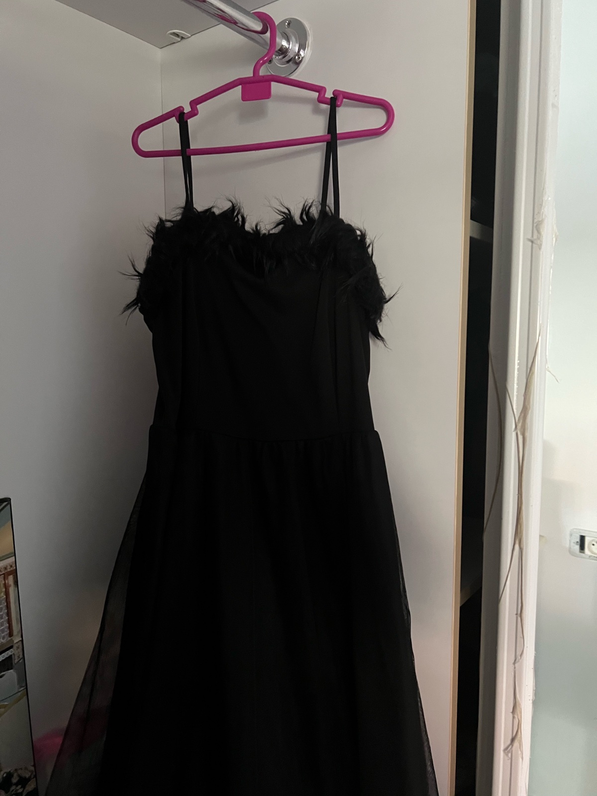 Robe longue noire
