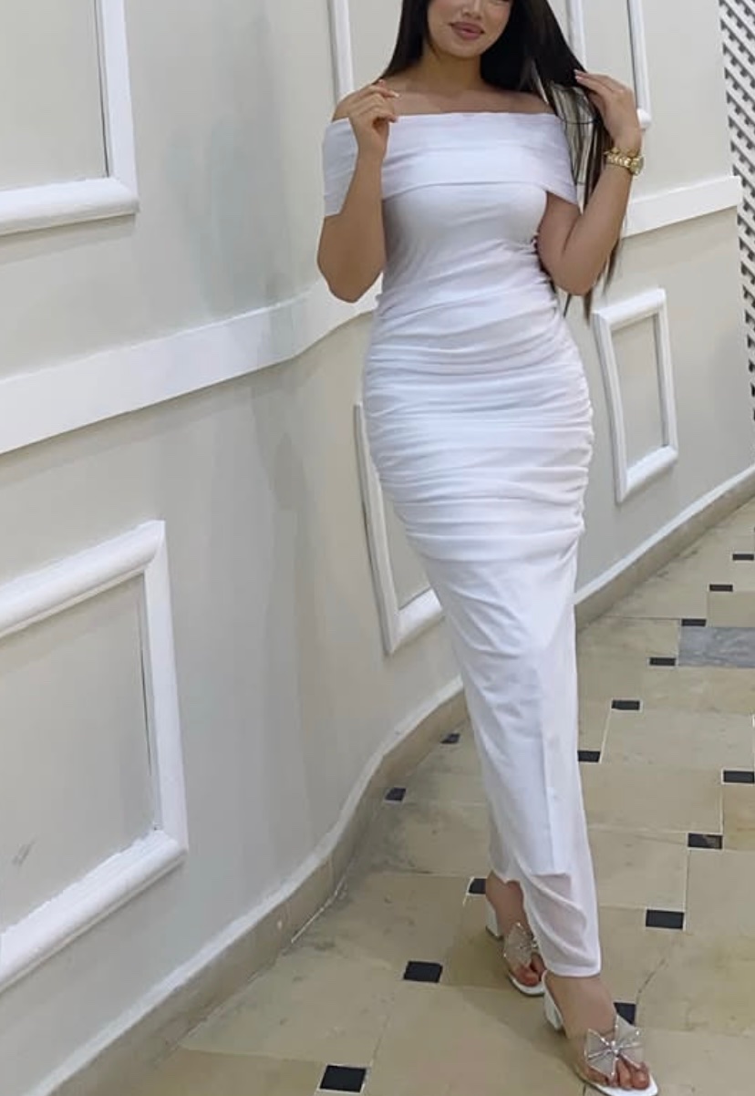 Robe blanc