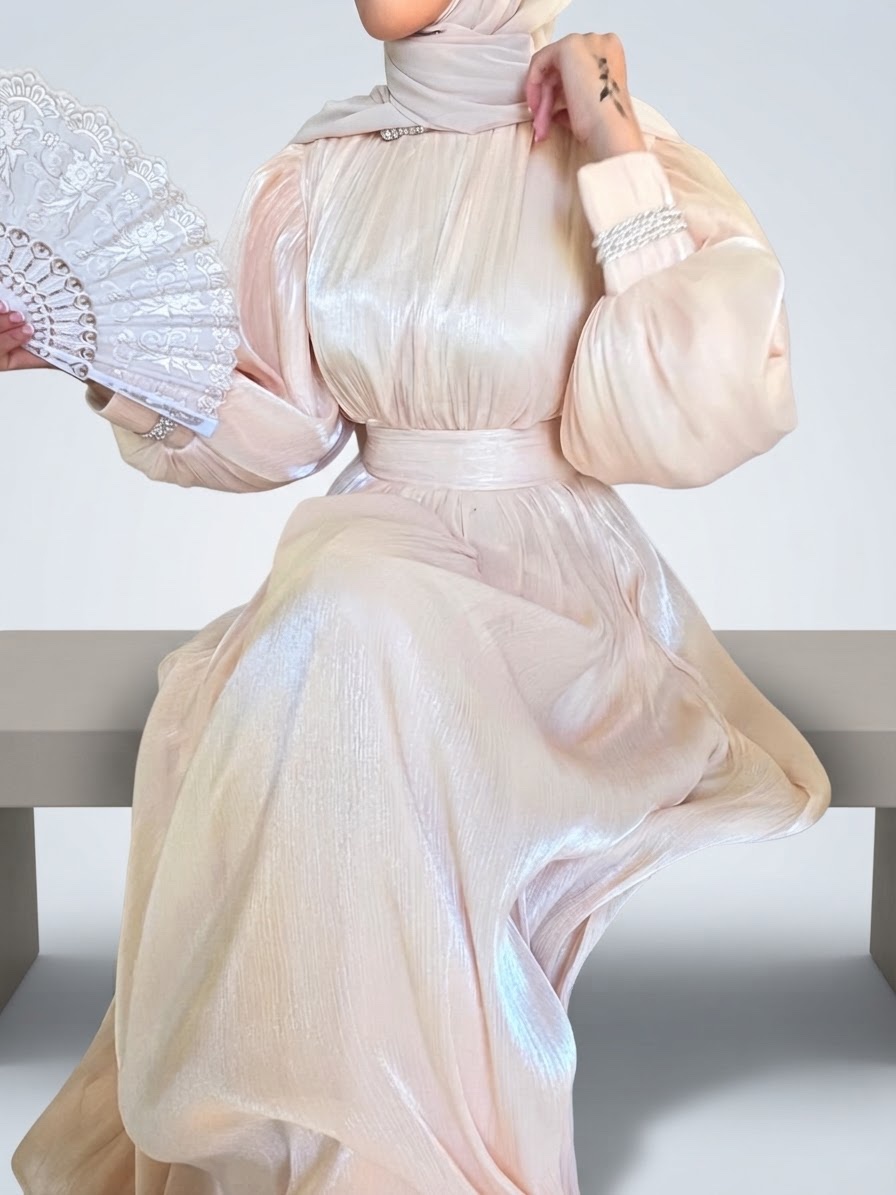 Robe soiréé femme voiléé