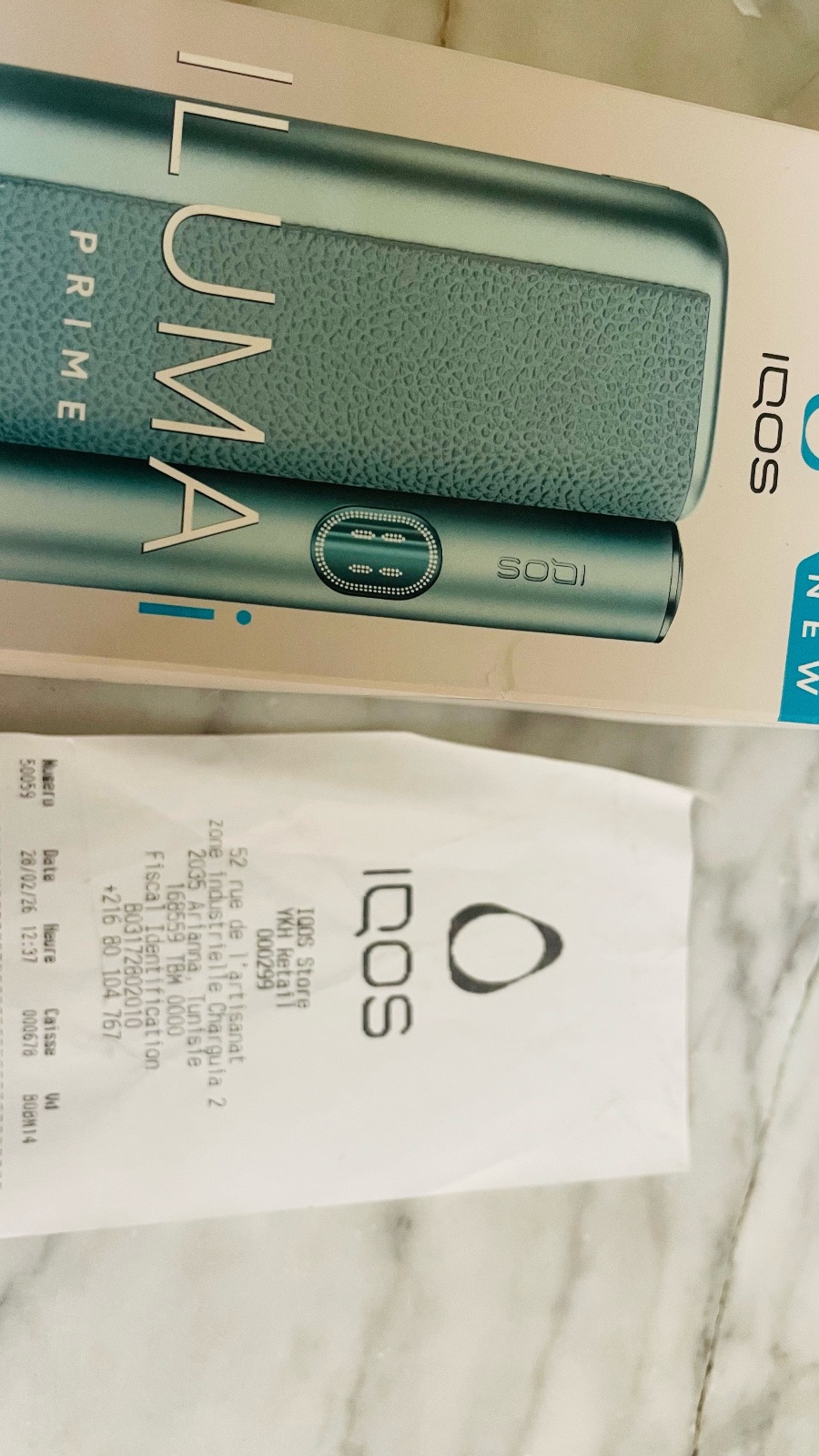 IQOS ILLUMA PRIME I BLEU