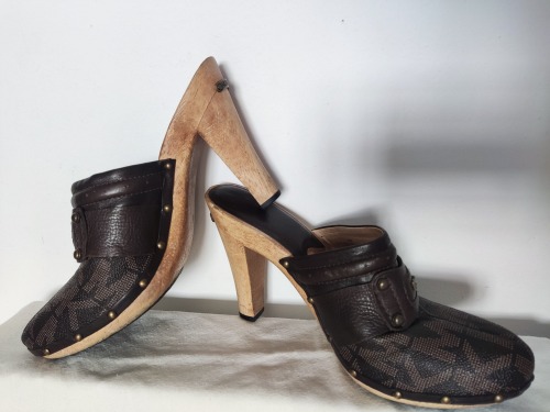 Sabots en cuir Michael Kors 
