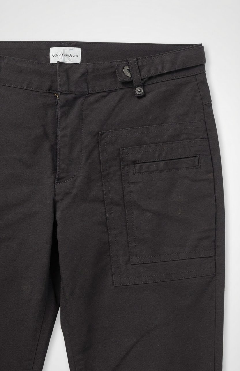 Pantalon Calvin Klein noir sigarette