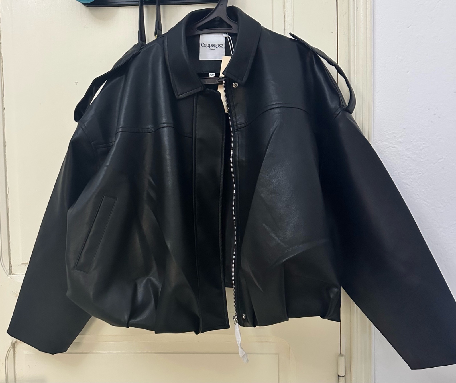 Veste noir importée 